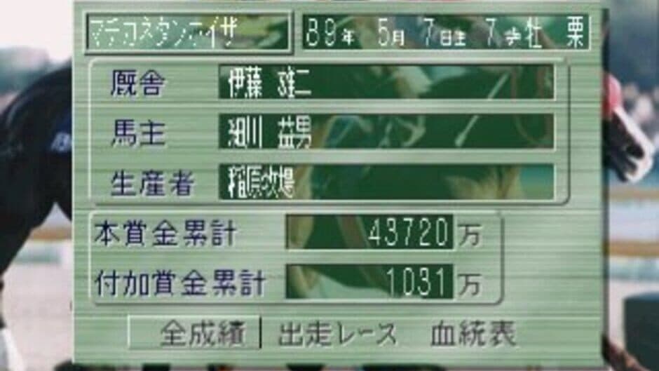 Keiba Saisho no Housoku '95 screenshot