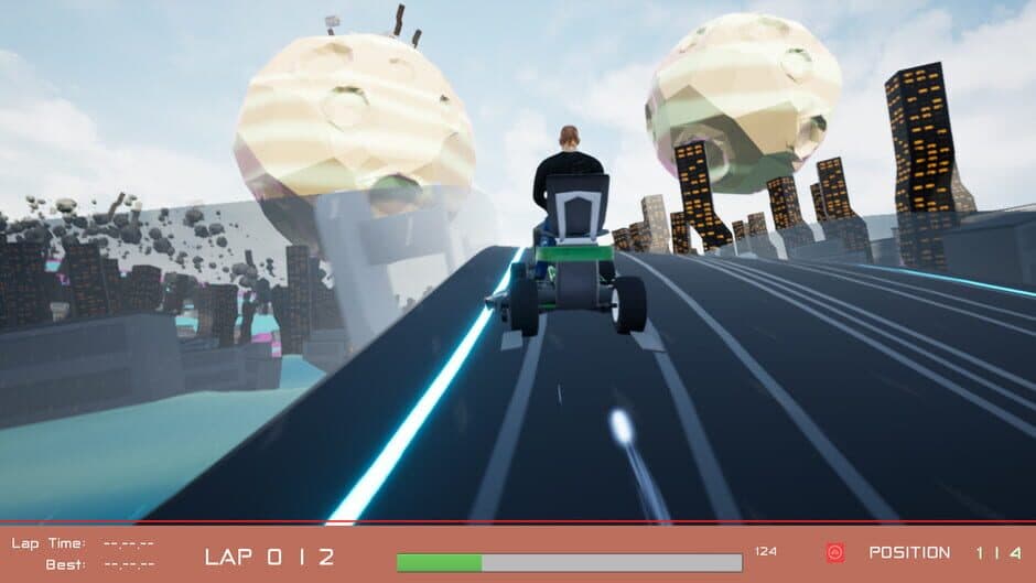 Lawnmower Game: Space Race screenshot