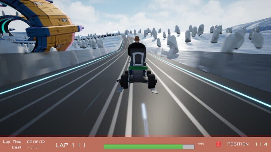 Lawnmower Game: Space Race screenshot
