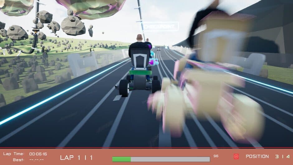 Lawnmower Game: Space Race screenshot