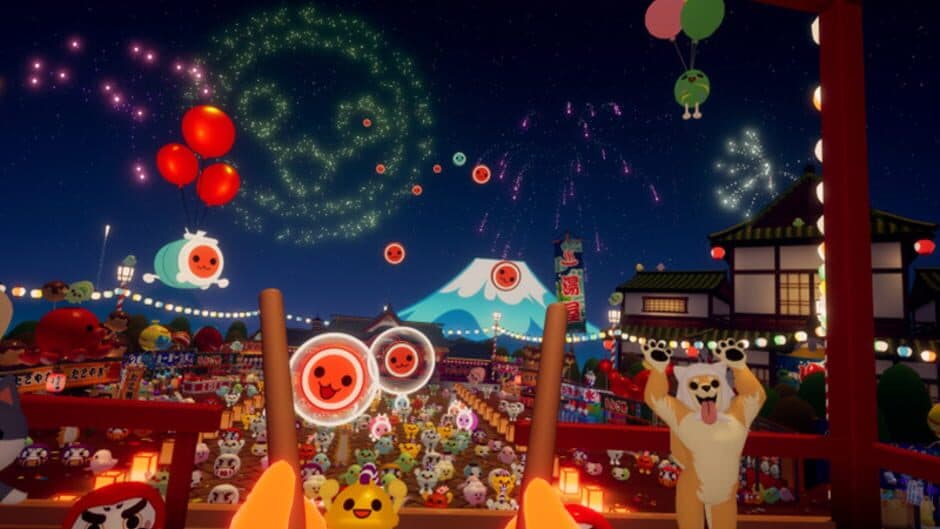 Taiko no Tatsujin: VR Festival! screenshot