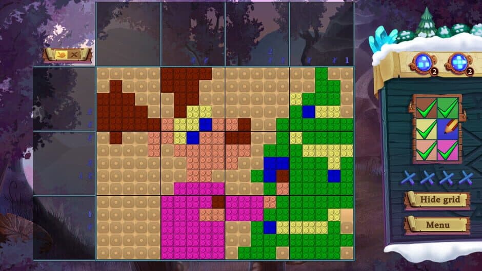 Adventure Mosaics: Winter Holidays screenshot