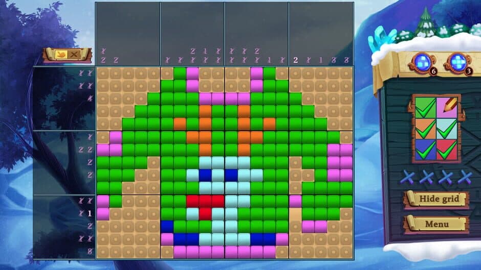 Adventure Mosaics: Winter Holidays screenshot