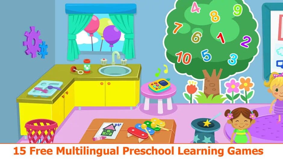 Kiddos in Kindergarten screenshot