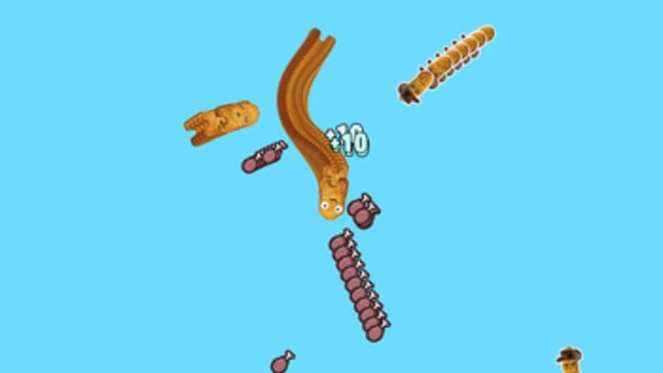 Nuggets Slitherio screenshot