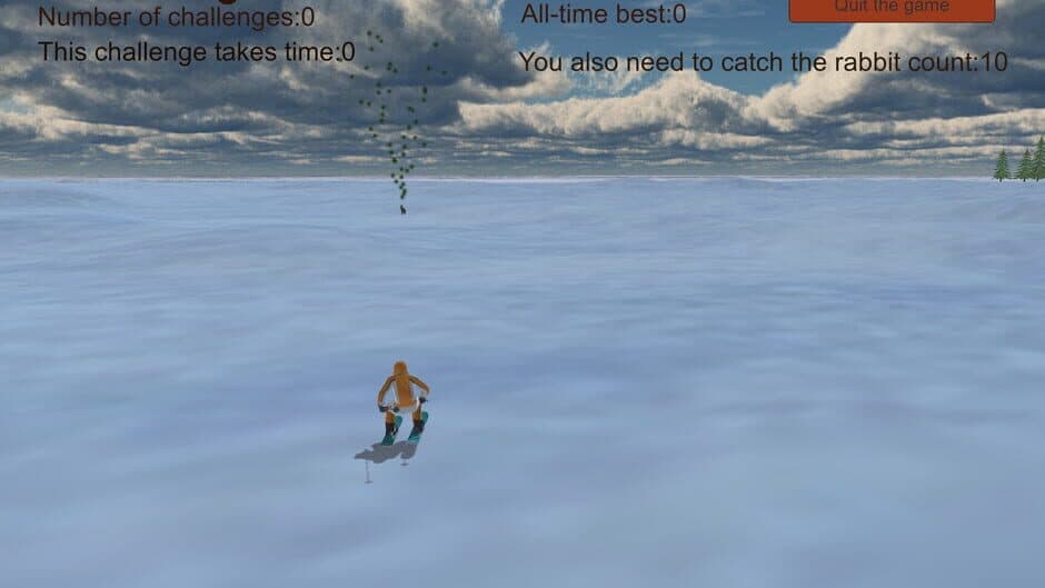 Chasing Rabbits in Snow screenshot