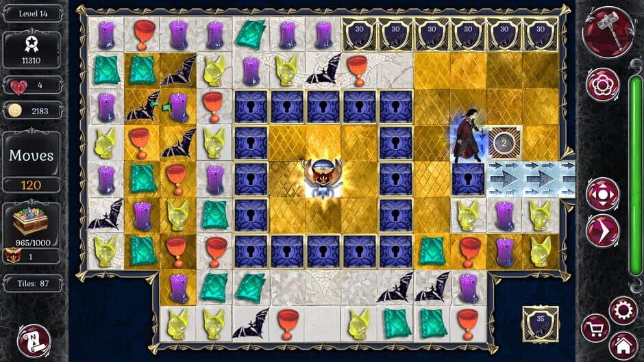 Jewel Match: Dracula - Collector's Edition screenshot