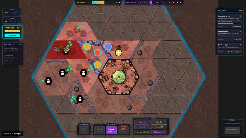 HexSwarm: Hostile Worlds screenshot