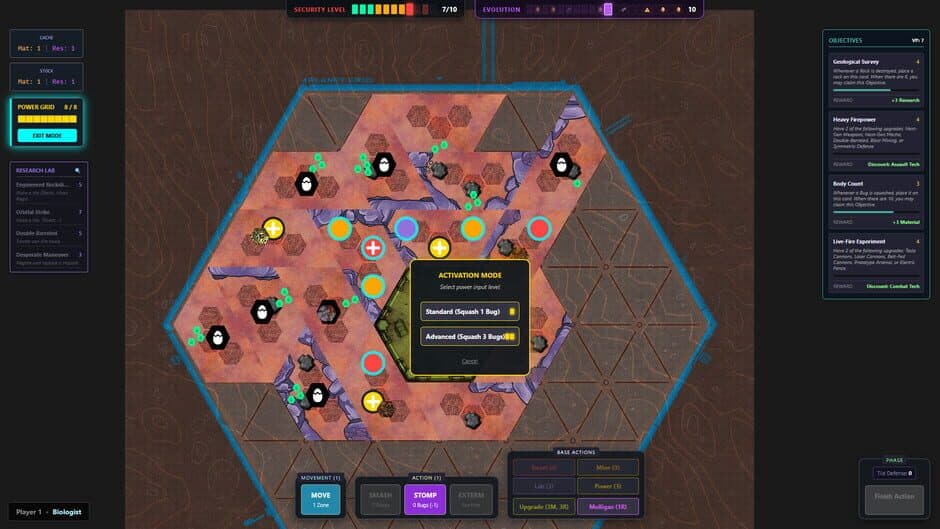 HexSwarm: Hostile Worlds screenshot