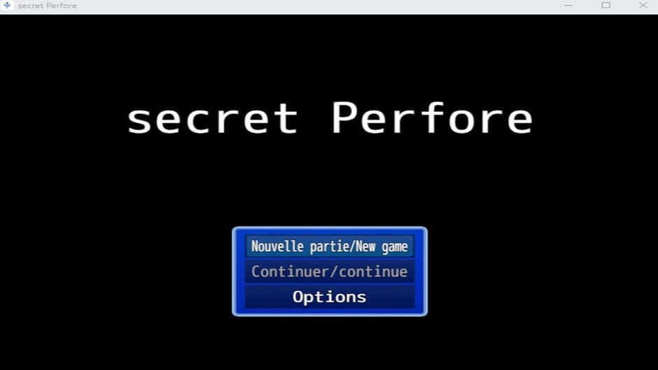Secret Perfore screenshot