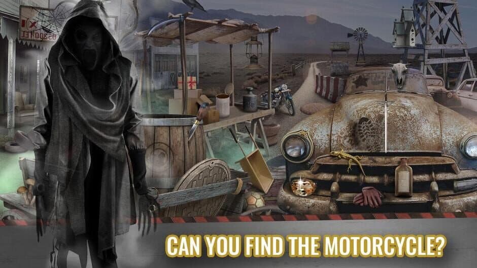 Hidden Objects: Ghost Town screenshot