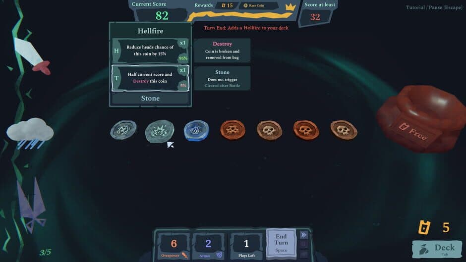 Wunder: The Double-sided Deckbuilder screenshot