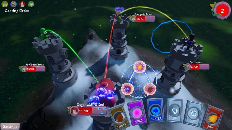Wild Wizard War screenshot