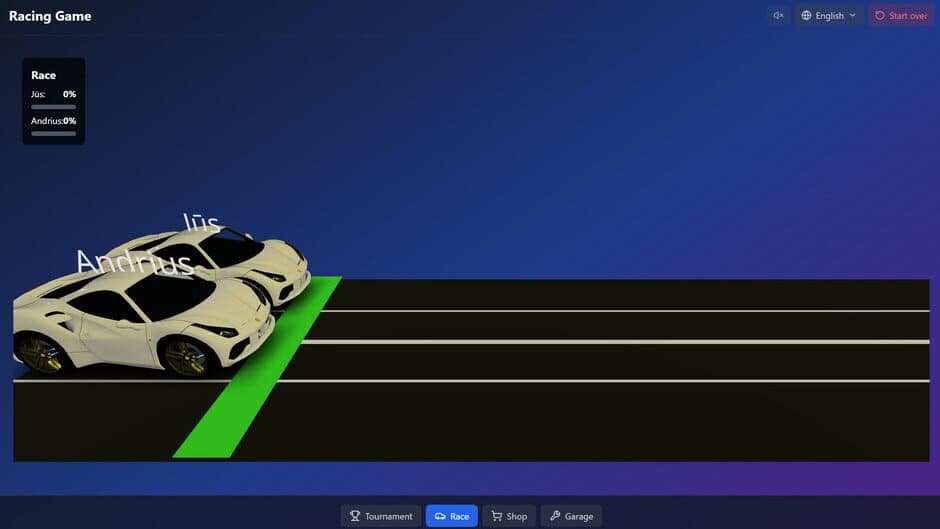 3D Race Game screenshot