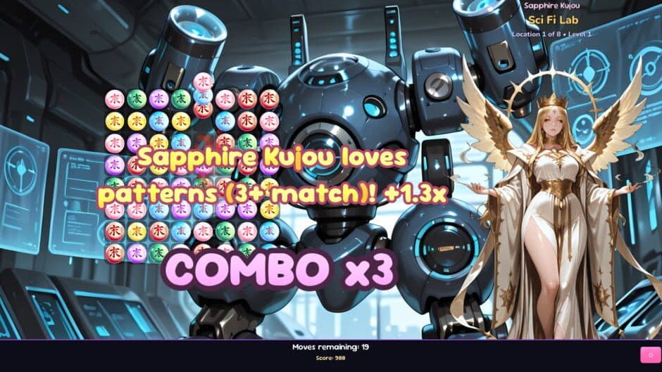 Waifu Match! screenshot