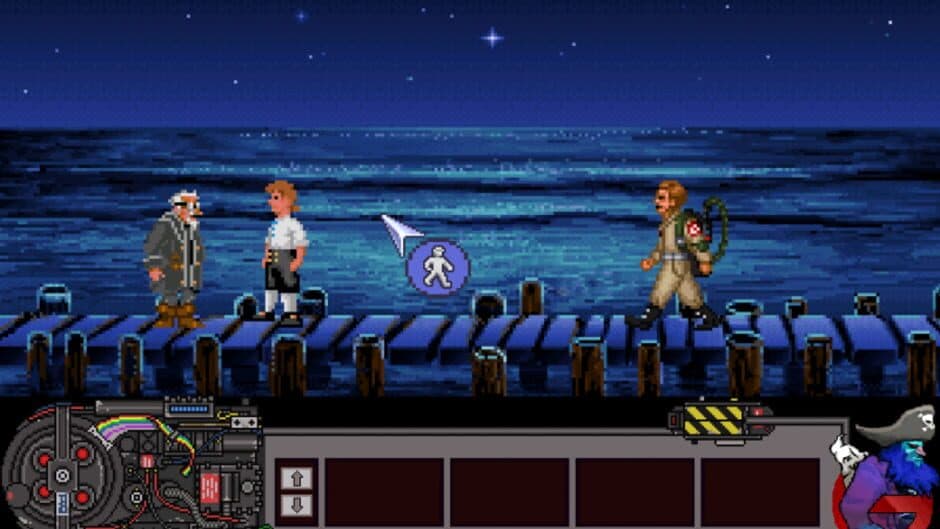 The Fan Game - Ghostbusters and The Secret of Monkey Island screenshot