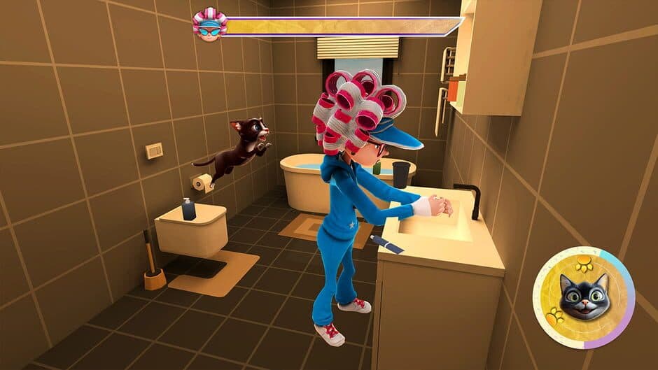 Evil Cat Simulator vs. Granny screenshot