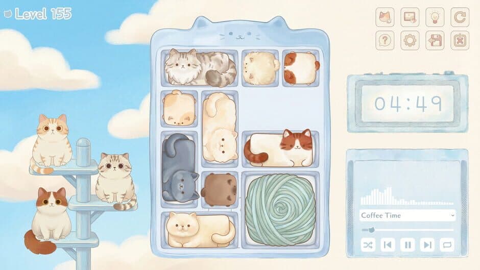 Cat Block: Sliding Puzzle screenshot