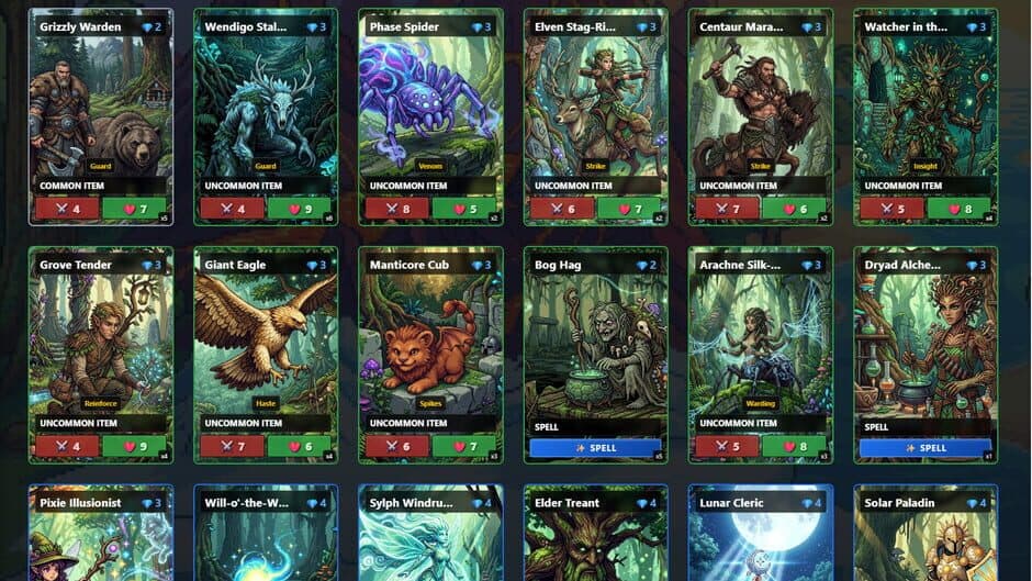 Divide TCG screenshot