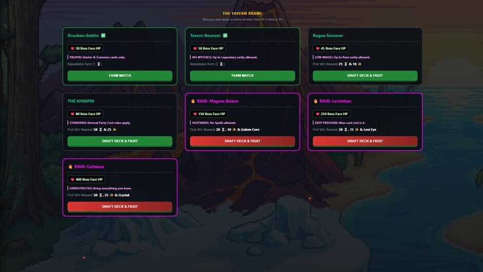 Divide TCG screenshot