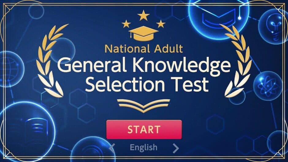 National Adult General Knowledge Selection Test screenshot