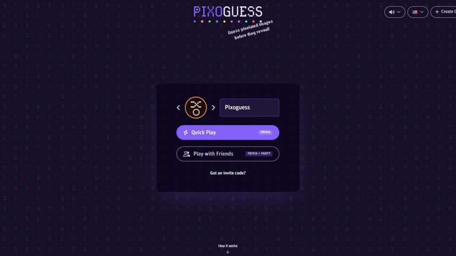 Pixoguess screenshot