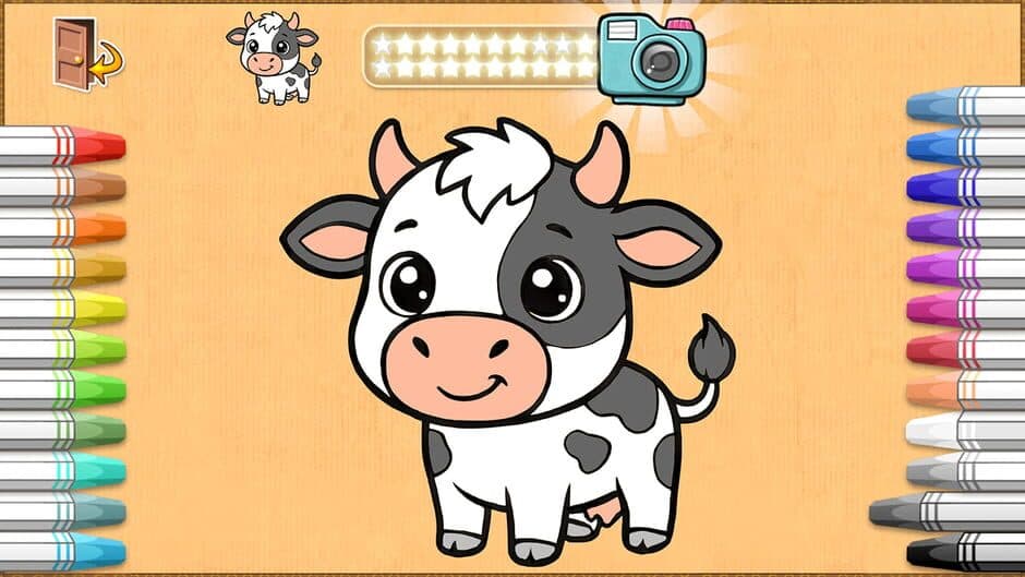 Crayon Farm Animals screenshot