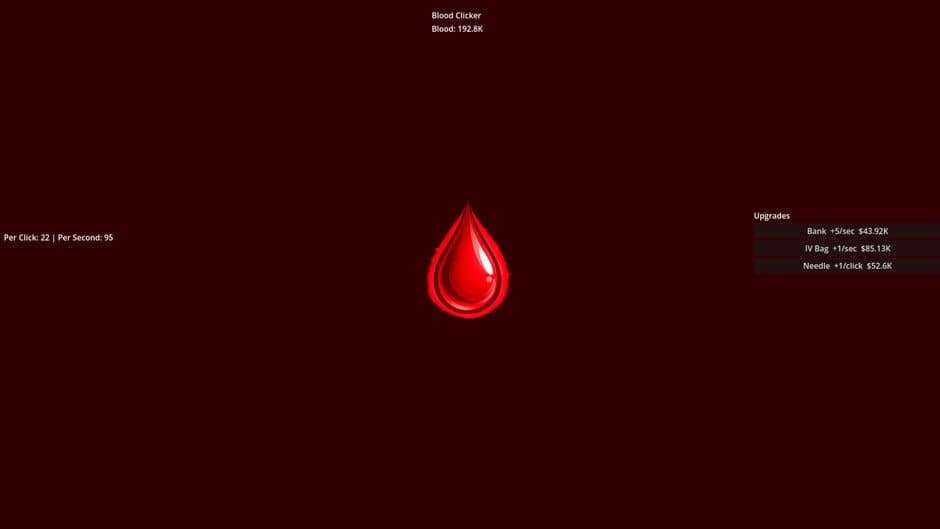 Blood Clicker screenshot