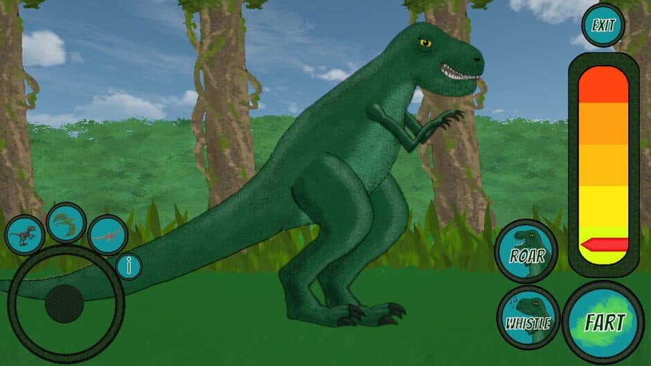 Jurassic Fart Simulator screenshot