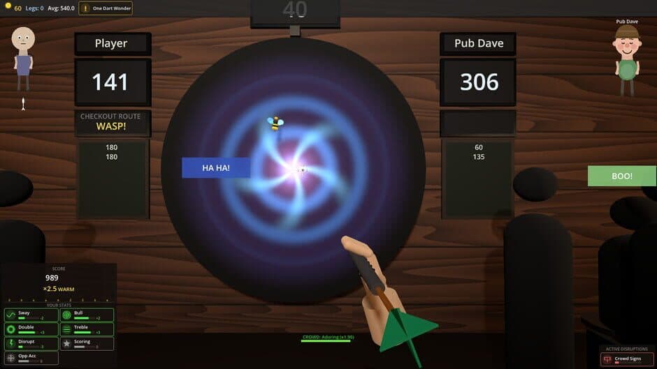 Dorts: A Darts Roguelike screenshot