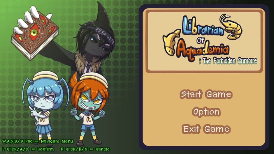 Librarian of Aquademia: The Forbidden Grimoire screenshot