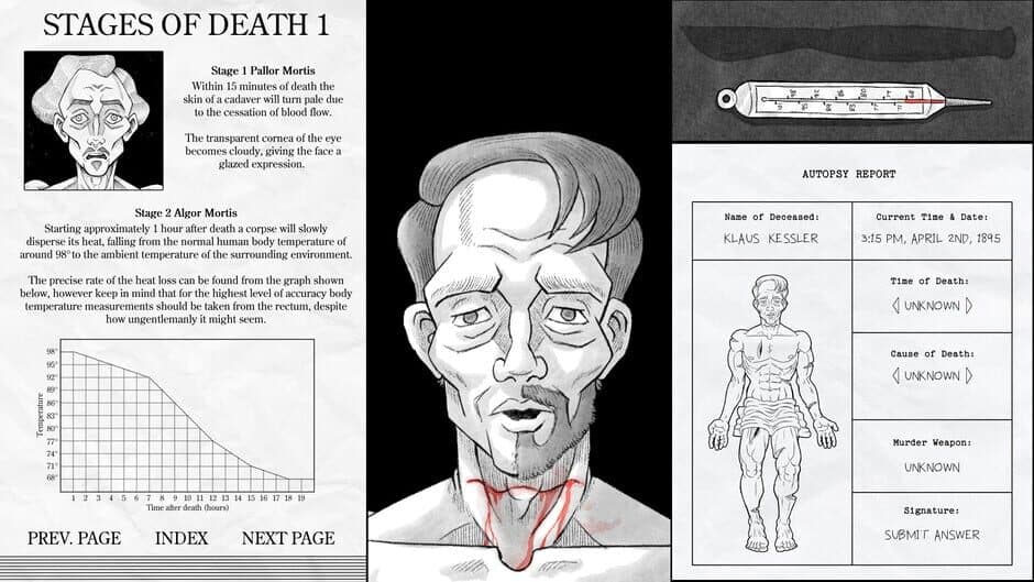 Edwin Earstwhile: Medical Examiner screenshot