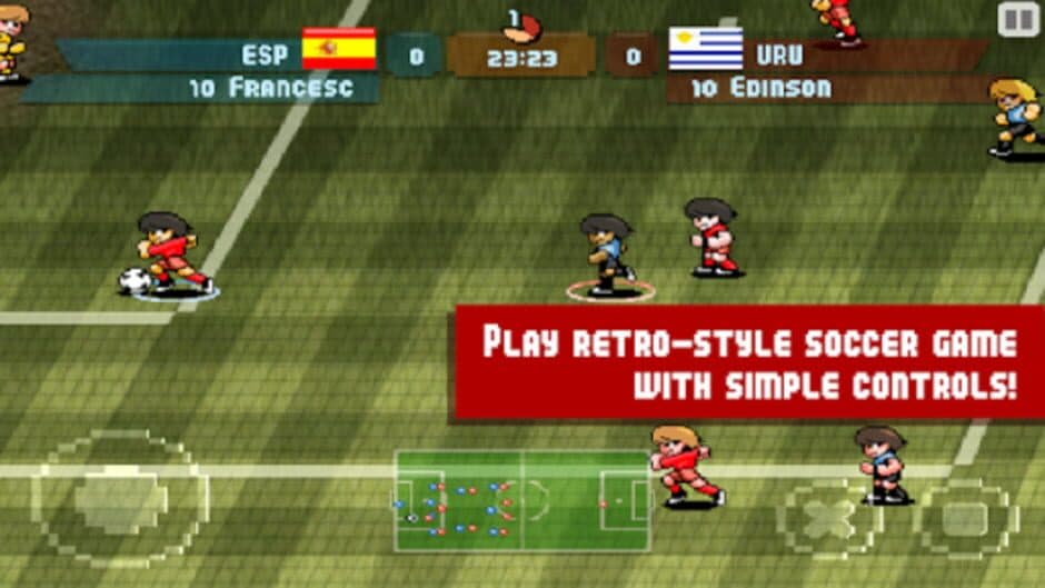 Pixel Cup Soccer screenshot