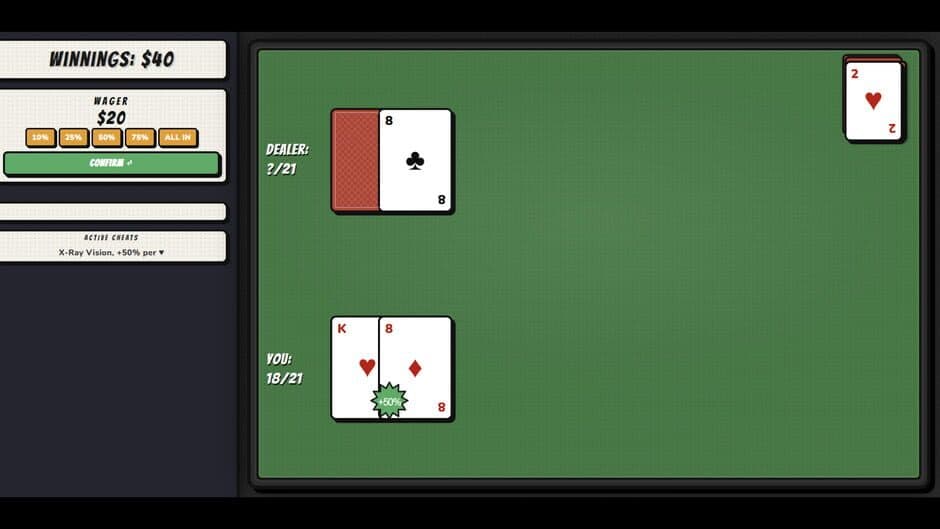 Blackjack: Cheat the House! screenshot