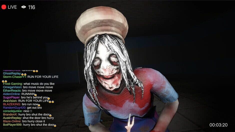 Streamchat: Horror Live screenshot