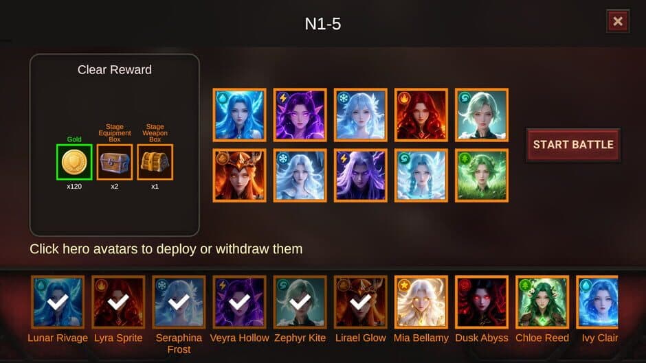 Elemental Magic Wars screenshot