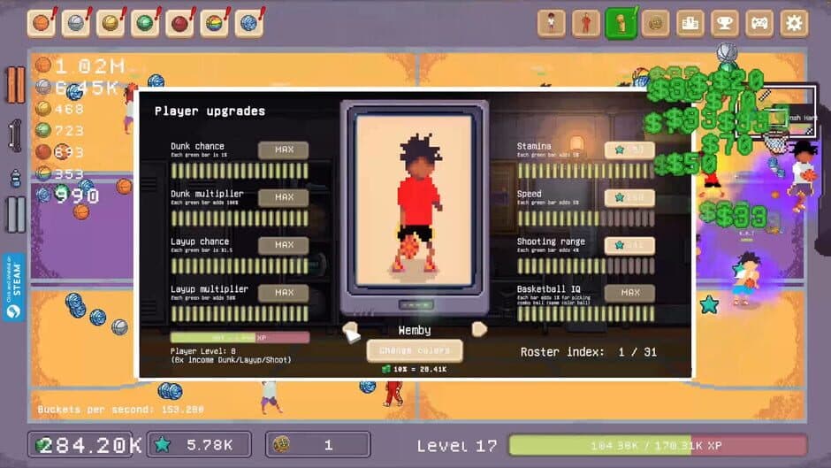 Swish Ball Clicker screenshot