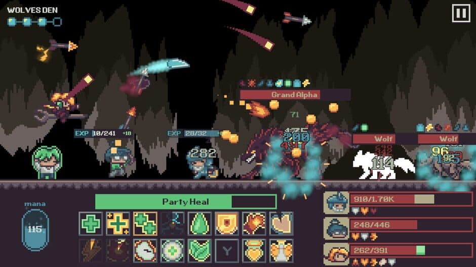 Master Healer Kale With Useless Party screenshot