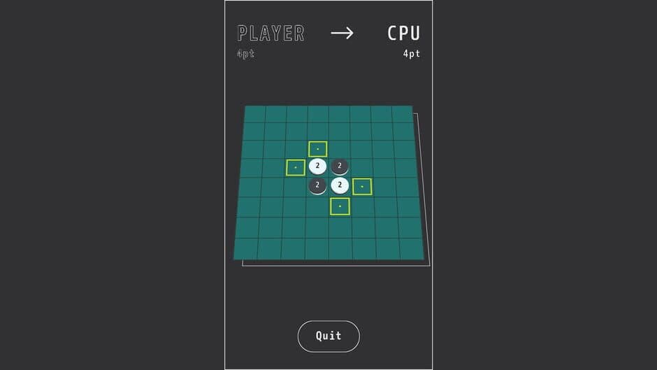 Reversi2048 screenshot