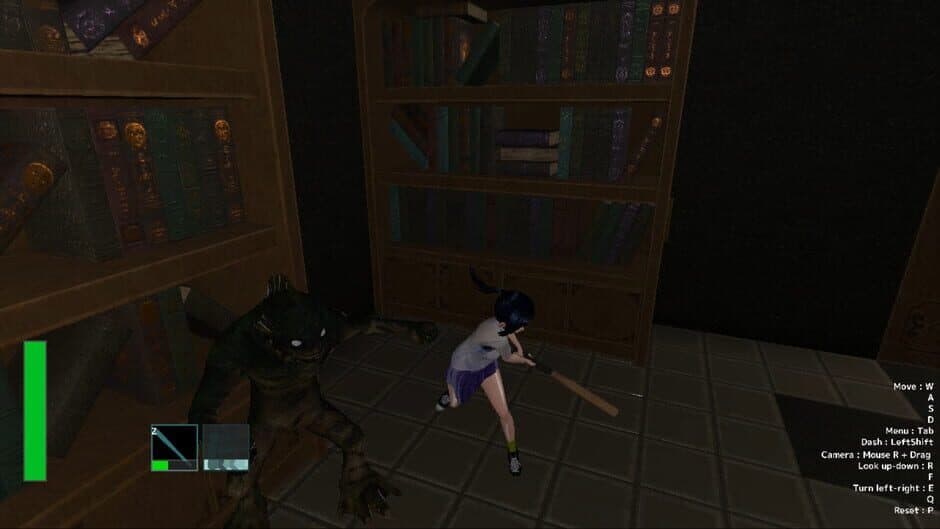 Schoolgirl vs. Fishman screenshot