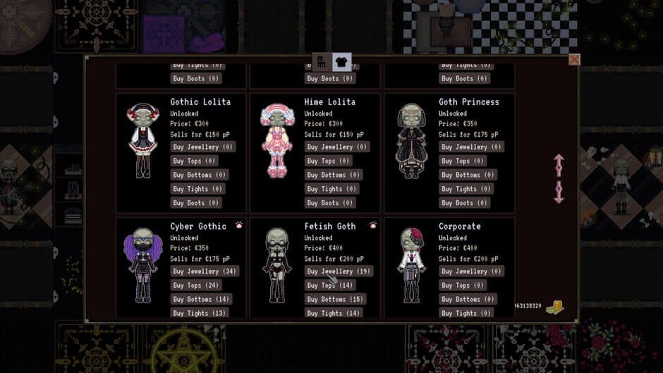 Crow's Curated Closet: Shop Simulator screenshot