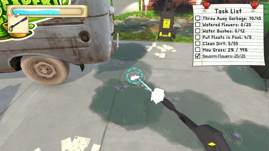 Garden Cleanup Simulator screenshot