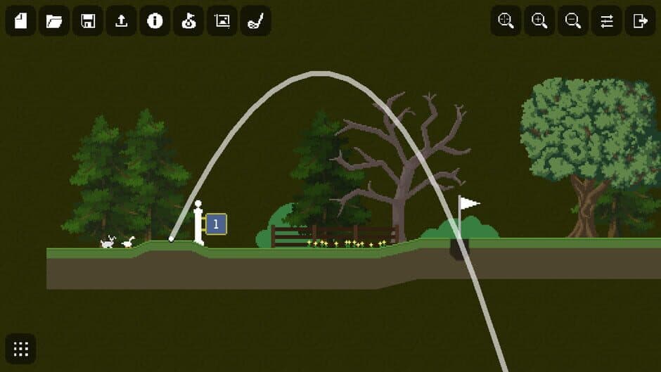Retro Golf Mania screenshot