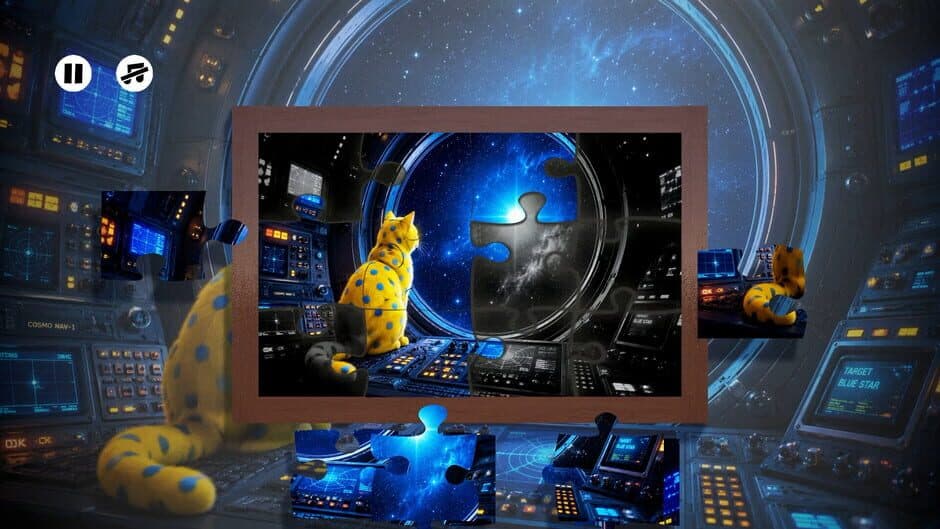 Puzzles: Space Cats screenshot