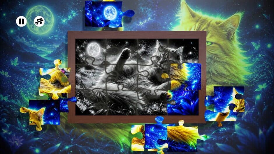 Puzzles: Space Cats screenshot