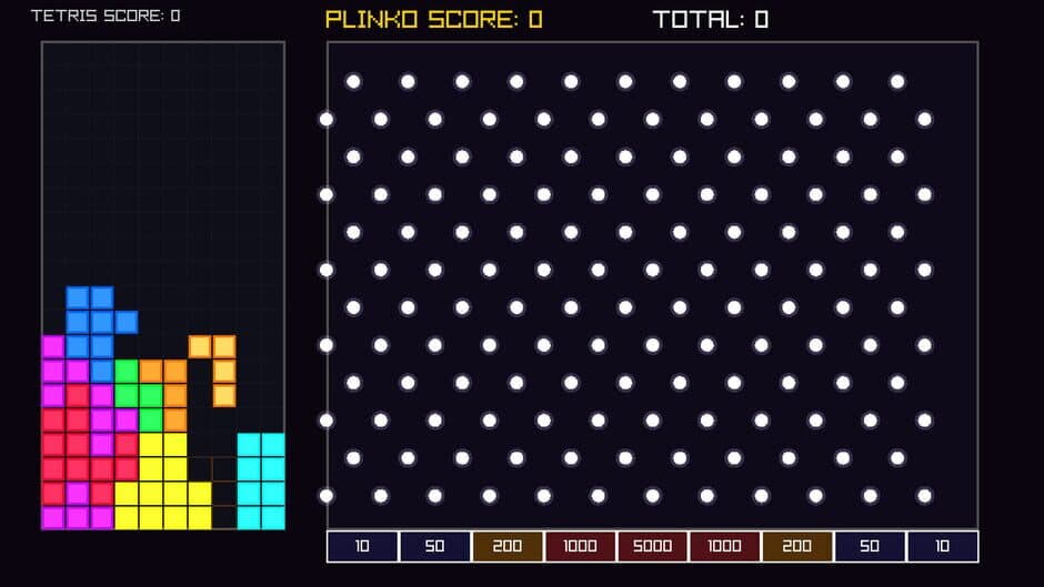TetraPlinko screenshot