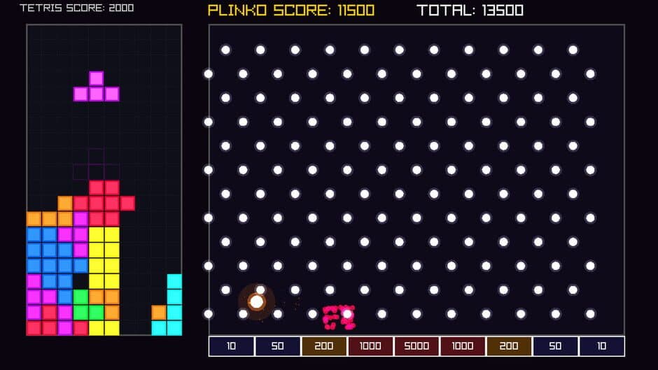 TetraPlinko screenshot