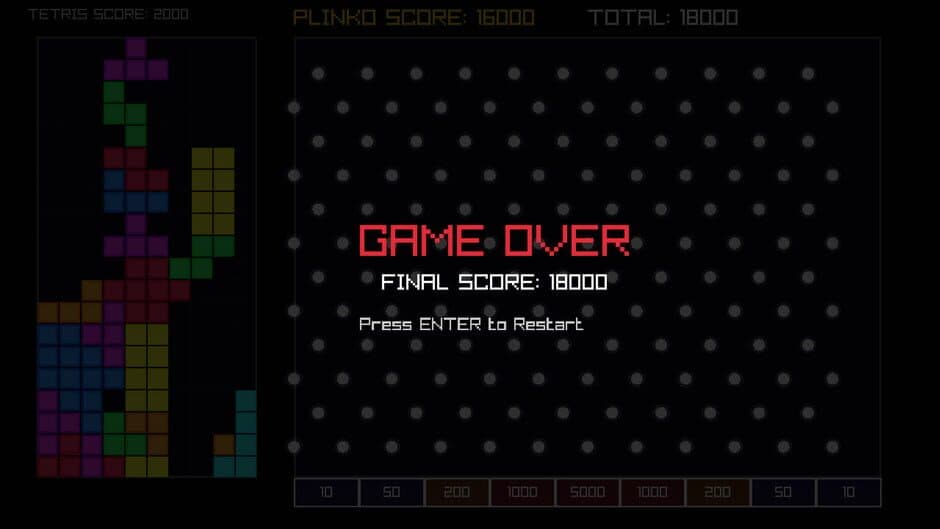 TetraPlinko screenshot