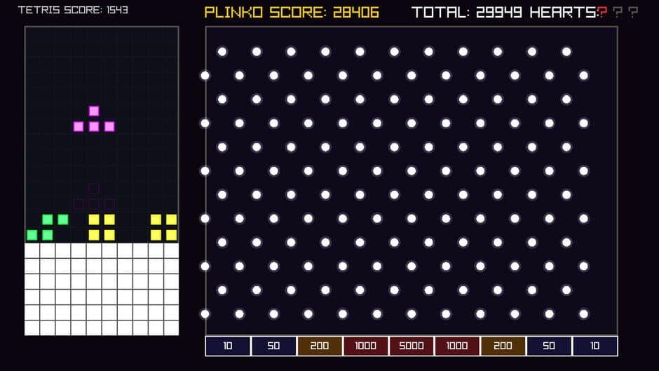 TetraPlinko screenshot