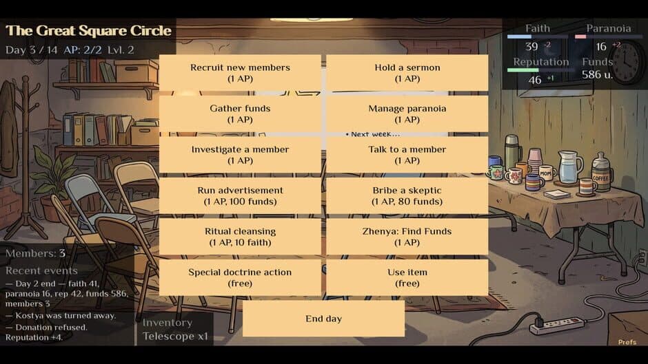 Definitely Not a Cult screenshot
